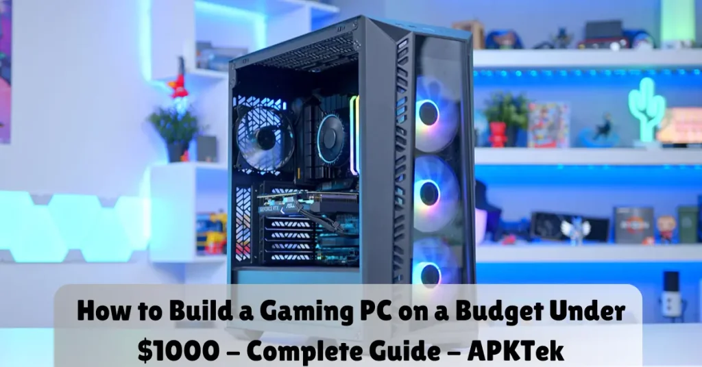 How to Build a Gaming PC on a Budget Under $1000 – Complete Guide – APKTek