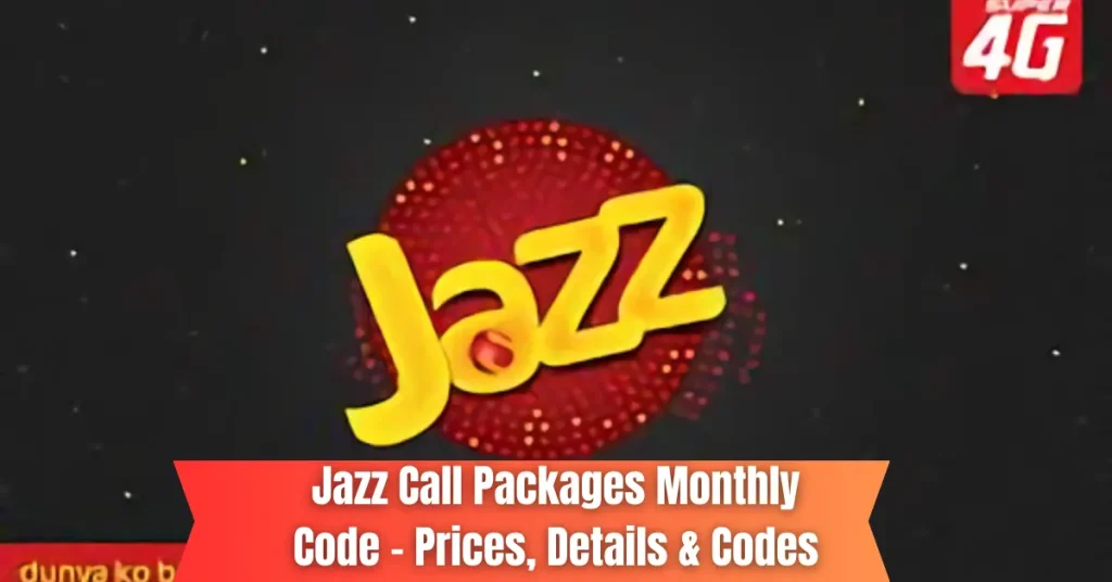 jazz call packages monthly code