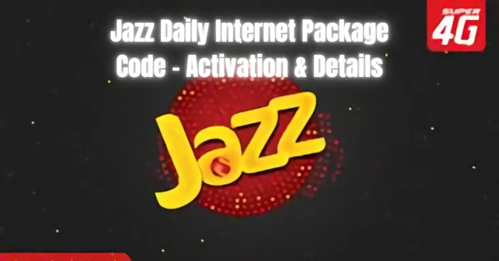 jazz daily internet package code