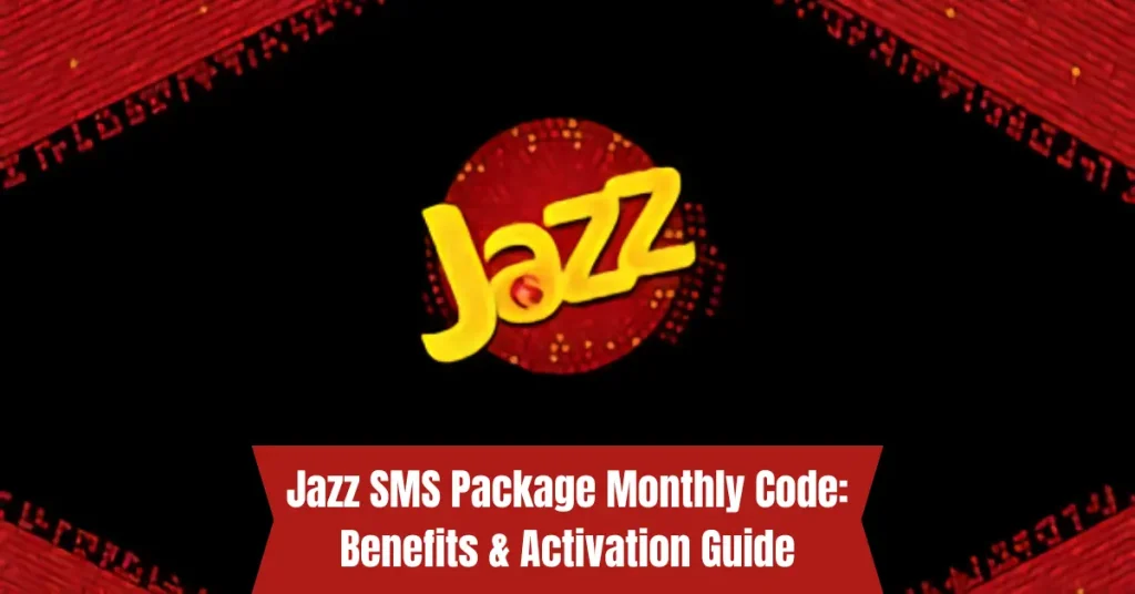 jazz sms package monthly code